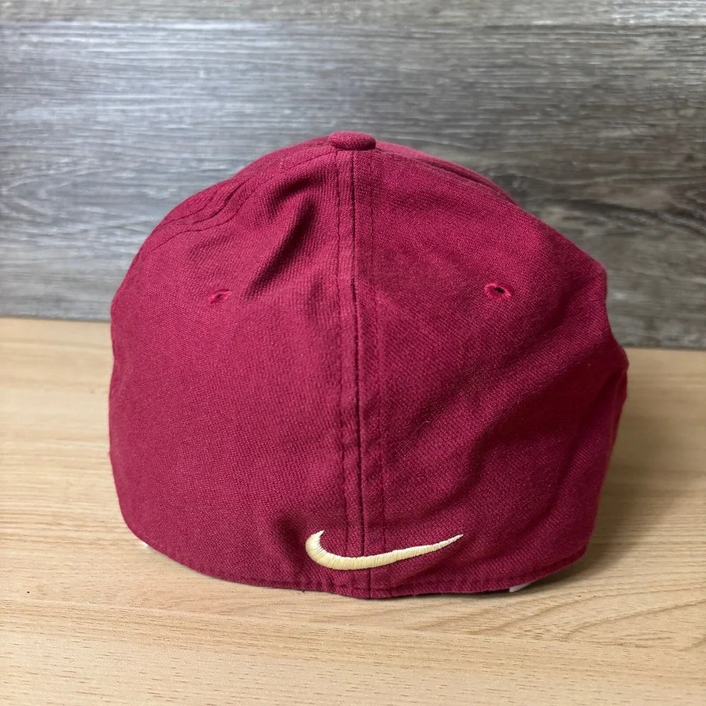 Florida State Seminoles Hat Cap Fitted One Size Red Nike FSU